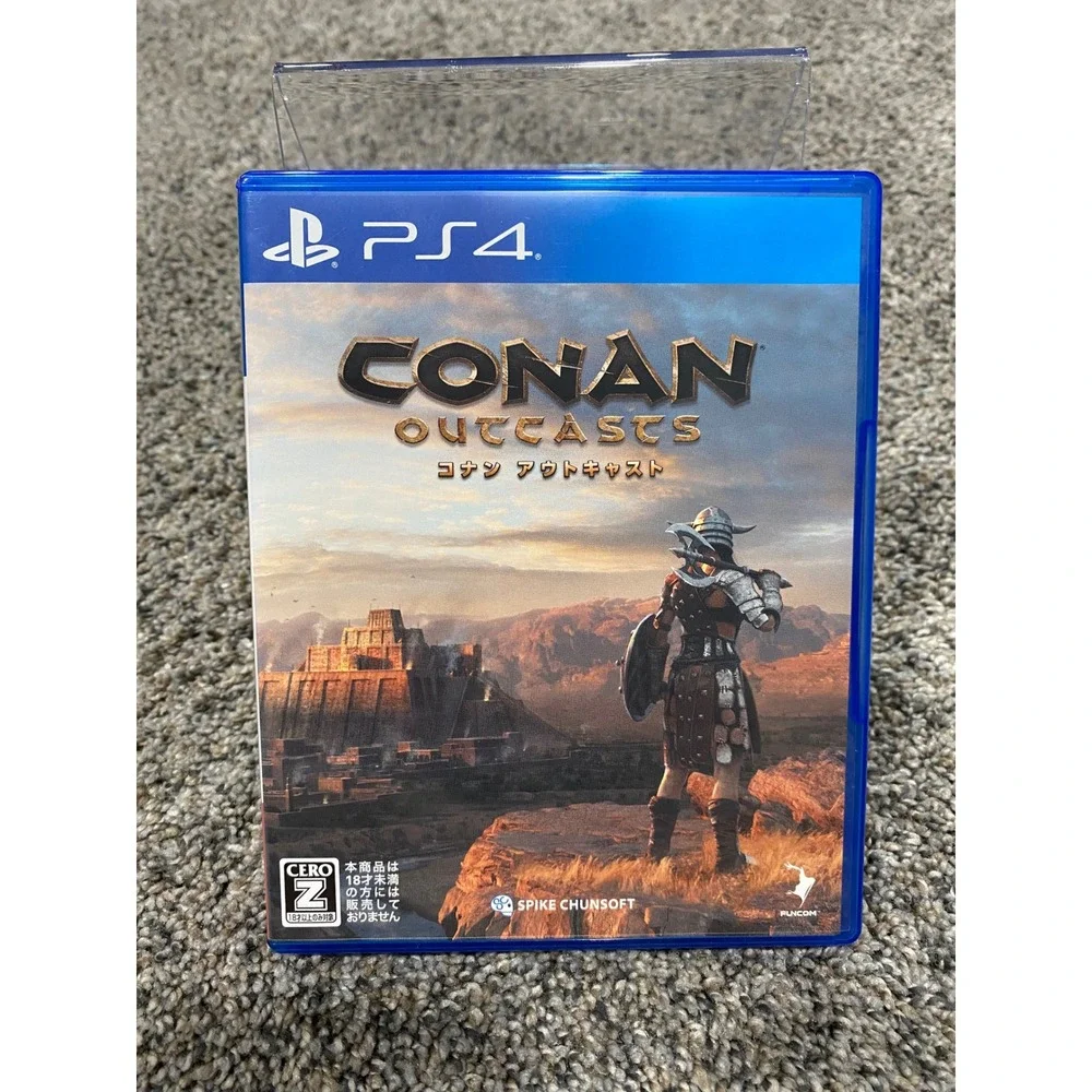 Conan Outcasts PS4 Japanese Import Excellent Spike Chunsoft Survival Action Game